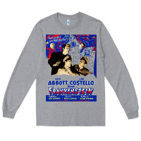 Heather Grey abbott and costello meet frankenstein (1948)   artwork Long Sleeve Tee - tuanDangUi