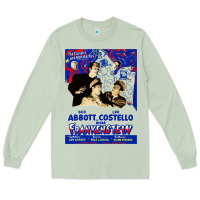 Matcha abbott and costello meet frankenstein (1948)   artwork Long Sleeve Tee - tuanDangUi