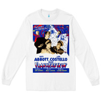 White abbott and costello meet frankenstein (1948)   artwork Long Sleeve Tee - tuanDangUi