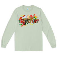 Matcha cinco de mayo secretary Long Sleeve Tee - CowGirlArtShop
