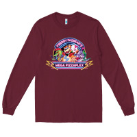 Burgundy freddy fazbear’s mega pizzaplex Long Sleeve Tee - tuanDangUi