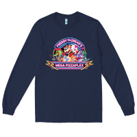 Navy freddy fazbear’s mega pizzaplex Long Sleeve Tee - tuanDangUi
