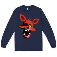 Navy five nights at freddy's foxy Long Sleeve Tee - tuanDangUi