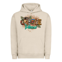 Pigment French Oak coffee please Urban Hoodie - BarkalooDesign