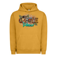 Pigment Peanut Butter coffee please Urban Hoodie - BarkalooDesign