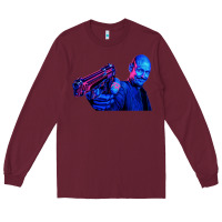 Burgundy mr inbetween  10 Long Sleeve Tee - tuanDangUi