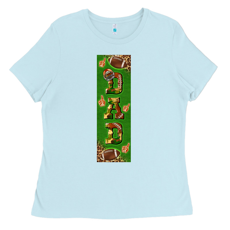 American Football Dad Pen Wrap Ladies Tee by BundleAndBundleShop | Teevron