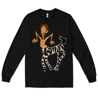 Black zebra in america doodle Long Sleeve Tee - tuanDangUi