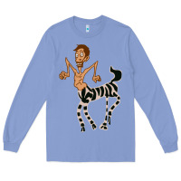 Colony Blue zebra in america doodle Long Sleeve Tee - tuanDangUi