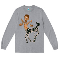 Heather Grey zebra in america doodle Long Sleeve Tee - tuanDangUi