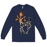 Navy zebra in america doodle Long Sleeve Tee - tuanDangUi