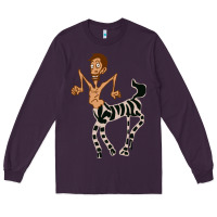 Plum zebra in america doodle Long Sleeve Tee - tuanDangUi
