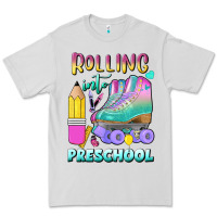 Dove Grey rolling into preschool Premium Tee - BundleAndBundleShop
