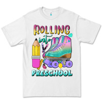 White rolling into preschool Premium Tee - BundleAndBundleShop