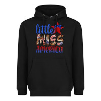 Black little miss america Heavyweight Hoodie - Artiststas