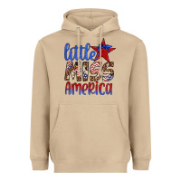 Little Miss America Heavyweight Hoodie | Teevron
