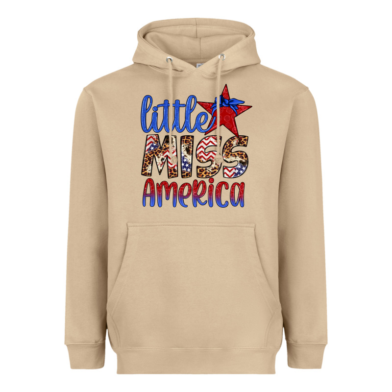 Little Miss America Heavyweight Hoodie by Artiststas | Teevron