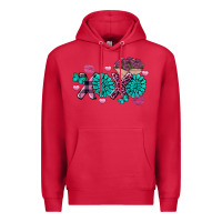 Cardinal Xoxo Valentine's Day Turquoise Gem Premium Hoodie - FaDigitalArtStudio