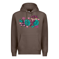 Coffee Xoxo Valentine's Day Turquoise Gem Premium Hoodie - FaDigitalArtStudio