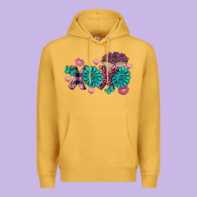 Xoxo Valentine's Day Turquoise Gem Premium Hoodie Designed By Fadigitalartstudio