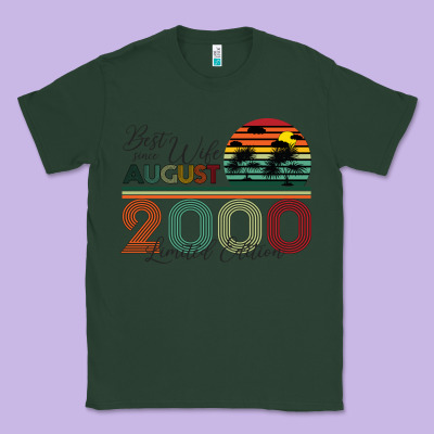 Best Wife Since August 2000 Limited Edition Classic Tee Designed By Bettercallsaul