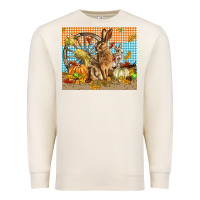 Sandshell fall rabbit  mousepad Premium Sweatshirt - LillyAllenDesigns