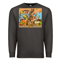 Smoke fall rabbit  mousepad Premium Sweatshirt - LillyAllenDesigns