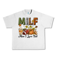 Lunar Rock Milf Man I Love Fall Urban Heavy Tee - texasbilliewilder
