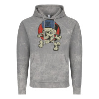 Cloud Rock skate rags skull & crossbones Vintage Hoodie - tuanDangUi