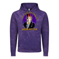 Cloud Purple good day sir  wonka Vintage Hoodie - tuanDangUi