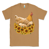 Toasted Coconut chicken with sunflowers Classic Tee - RanaPortraitStore