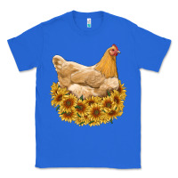 True Royal chicken with sunflowers Classic Tee - RanaPortraitStore