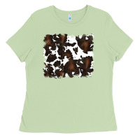 Matcha cowhide Ladies Tee - RanaPortraitStore