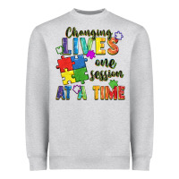 Heather Grey Changing lives one session at a time Heavyweight Sweatshirt - FaDigitalArtStudio