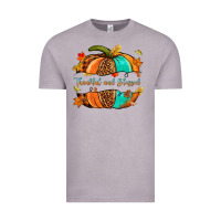 Vintage Zinc pumpkin thankful and blessed Vintage Tee - NancyCooperArtShop