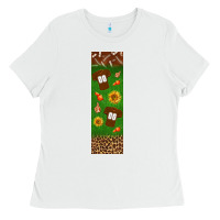 White American football dad pen wrap Ladies Tee - BundleAndBundleShop