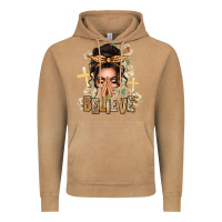 Vintage Camel believe praying caucasian messy bun Vintage Hoodie - texasbilliewilder