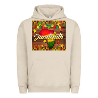 Pigment French Oak Juneteenth Urban Hoodie - BarkalooDesign