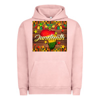 Pigment Salmon Juneteenth Urban Hoodie - BarkalooDesign
