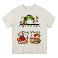 Customize Christmas Elf Heavy Core Tee | Teevron