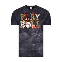 Cloud Black baseball play ball Vintage Tee - Jasminsmagicworld