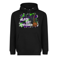 Black black cat apothecary Heavyweight Hoodie - SublimationCraftShop