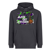 Smoke black cat apothecary Heavyweight Hoodie - SublimationCraftShop