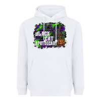 White black cat apothecary Heavyweight Hoodie - SublimationCraftShop