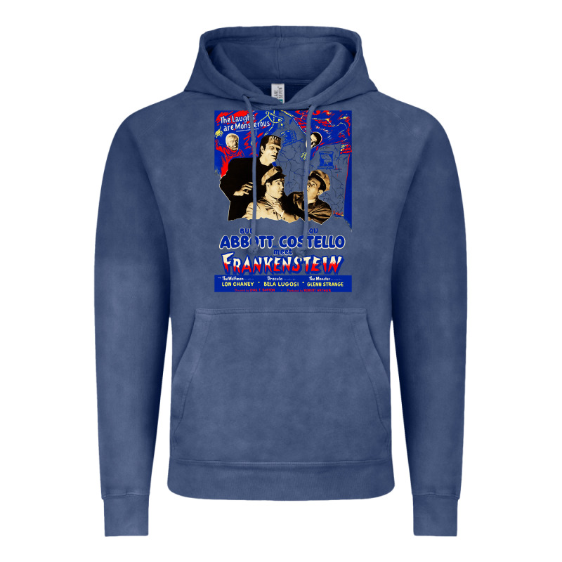 Abbott And Costello Meet Frankenstein (1948)   Artwork Vintage Hoodie by tuanDangUi | Teevron