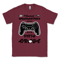 Burgundy I Survived Quarantine Level Next Fifth Grade Classic Tee - Bettercallsaul