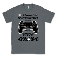 Charcoal Heather I Survived Quarantine Level Next Fifth Grade Classic Tee - Bettercallsaul