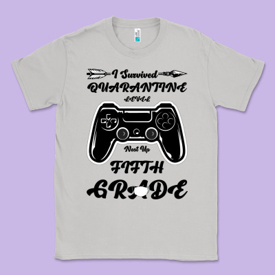 I Survived Quarantine Level Next Fifth Grade Classic Tee Designed By Bettercallsaul