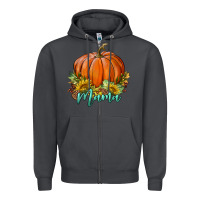 Smoke pumpkin mama Zipper Hoodie - BundleAndBundleShop