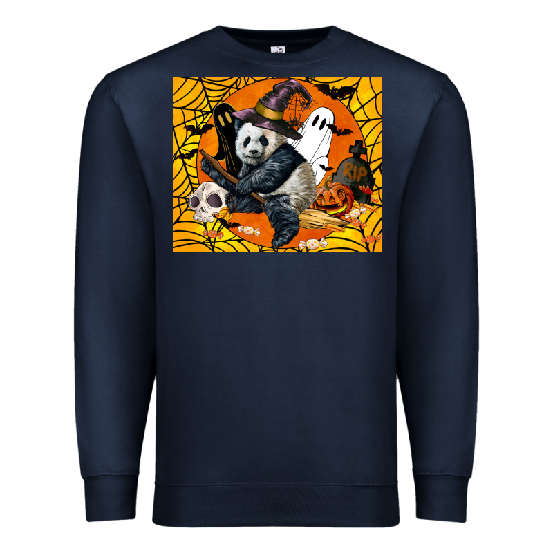 Panda Halloween Premium Sweatshirt by LillyAllenDesigns | Teevron